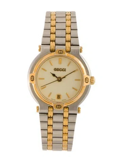 Pre-owned Gucci G-logo Watch, 25mm In Multi