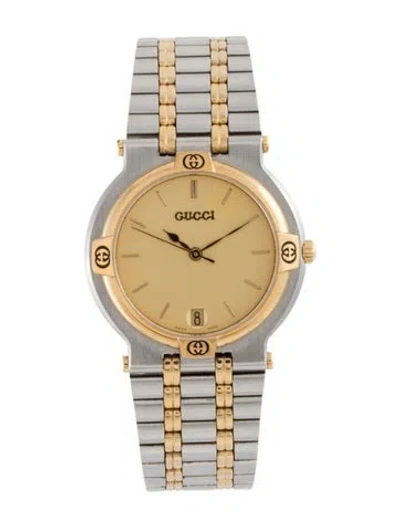 Pre-owned Gucci G-logo Watch, 32mm In Multicolor
