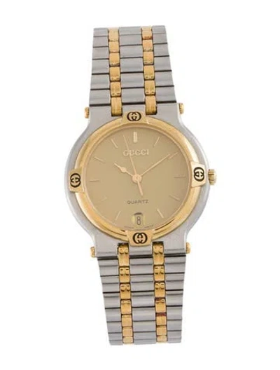 Pre-owned Gucci G-logo Watch, 32mm In Multicolor