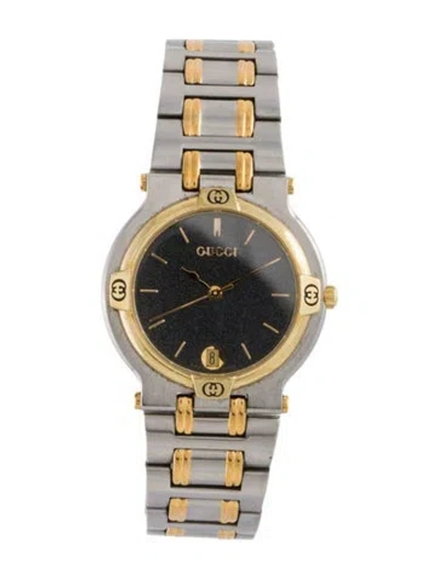 Pre-owned Gucci G-logo Watch, 32mm In Multicolor