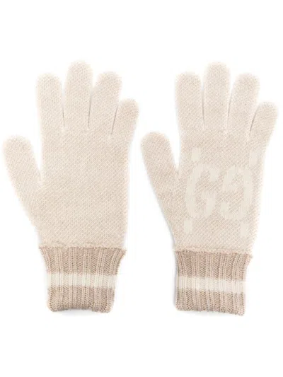 Gucci Gloves Accessories In Beige