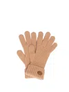 Gucci Handschuhe Aus Wolle Und Kaschmir Mit Doppel G In Brown