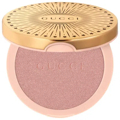 Gucci Glow Powder Gel Highlighter 04 Opal Pink 0.35 oz / 10 ml In White