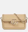 Gucci Go Gg Canvas Small Shoulder Bag In Beige