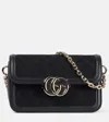 Gucci Go Gg Canvas Small Shoulder Bag In Black