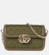 Gucci Go Gg Canvas Small Shoulder Bag In Red