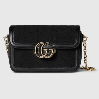 Gucci Go Small Shoulder Bag In Black