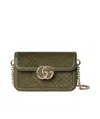 Gucci Go Small Shoulder Bag In Green
