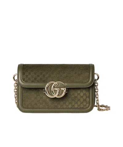 Gucci Go Small Shoulder Bag In Green