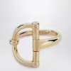 Gucci Gold Bracelet With Half Bit Women In Gold
