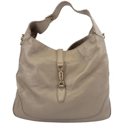 Pre-owned Gucci Gold Leather Shoulder Bag ()