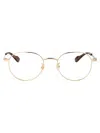Gucci Gold Metal Optical Glasses