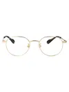 Gucci Gold Metal Optical Glasses