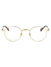 Gucci Gold Metal Optical Glasses