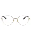 Gucci Gold Metal Optical Glasses