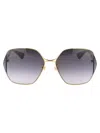 Gucci Gg0818sa Sunglasses In Gold