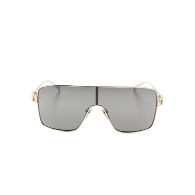 Gucci Gold Sunglasses Women In Gray