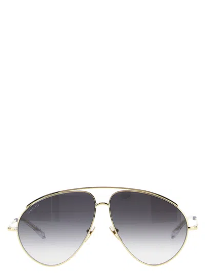 GUCCI GOLDEN AVIATOR SUNGLASSES