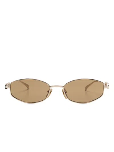 Gucci Golden Metal Sunglasses