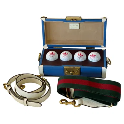 Pre-owned Gucci Golf Ball Case Bag By Adidas X  In Brown