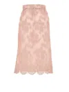 Gucci Pink Cotton Skirt