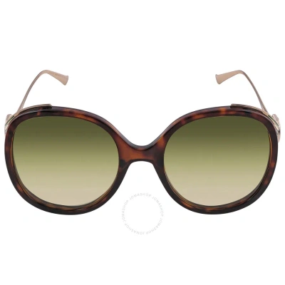 Gucci Gradient Green Butterfly Ladies Sunglasses Gg0226s 006 56