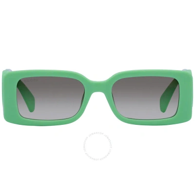 Gucci Gradient Green Rectangular Ladies Sunglasses Gg1325s 004 54
