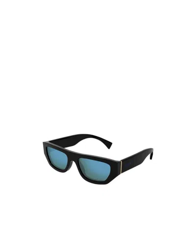 Gucci Gradient Oversized-frame Sunglasses In Black