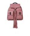 Gucci Grain Logo Backpack In Pink