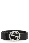 Gucci Grainy Leather Belt