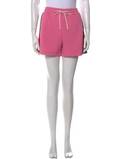 Pre-owned Gucci Graphic Print Mini Shorts In Pink