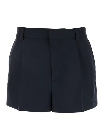 GUCCI GRAPHITE TWILL BERMUDA SHORTS