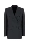 Gucci Wool Blazer Double-breasted Design In Mediumgrey