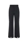 Gucci Wool Pant With Front Pleats And Side Slits