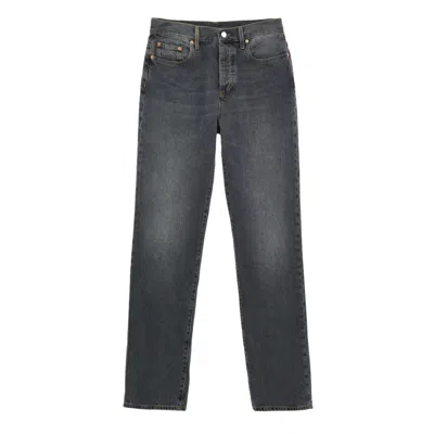 Gucci Gray Cotton Jeans Denim