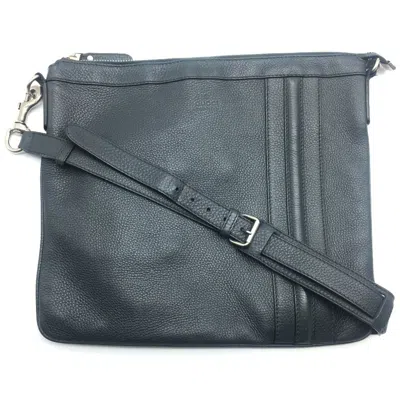 Pre-owned Gucci Gray Leather Shoulder Bag ()