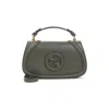 Gucci Medium Tote Bag With Gg Cross Detail In Green