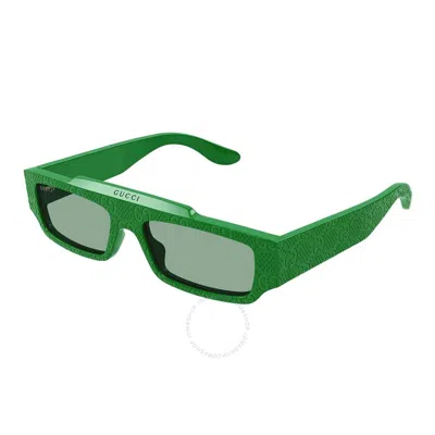Gucci Green Browline Men's Sunglasses Gg1592s 003 55