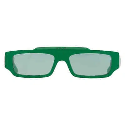 Pre-owned Gucci Green Browline Men's Sunglasses Gg1592s 003 55 Gg1592s 003 55