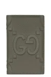 Gucci Green Card Holder Jumbo Gg