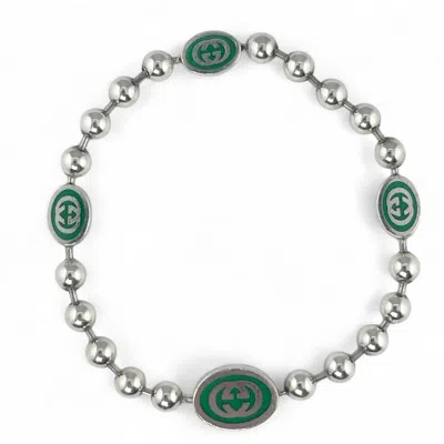 Pre-owned Gucci Green Charm Bracelet ()