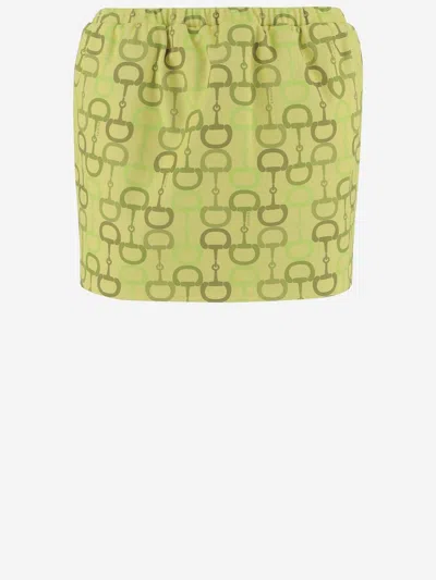 Gucci Green Clothing Skirts