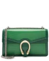 Gucci Green Leather Dionysus Medium Shoulder Bag (authentic Pre-loved)