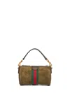 Gucci Mini Handbag Featuring Top Handle In Green