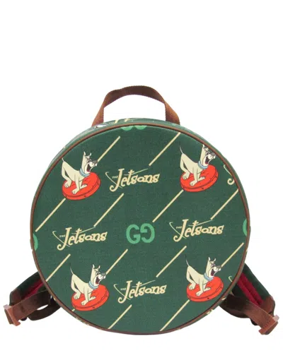 Gucci Green Pvc Backpack (authentic Pre-loved)