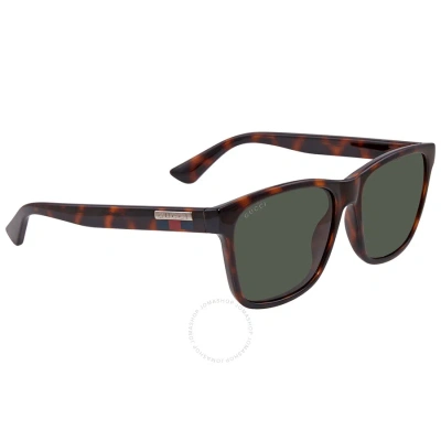 Gucci Green Square Men's Sunglasses Gg0746s 003 57