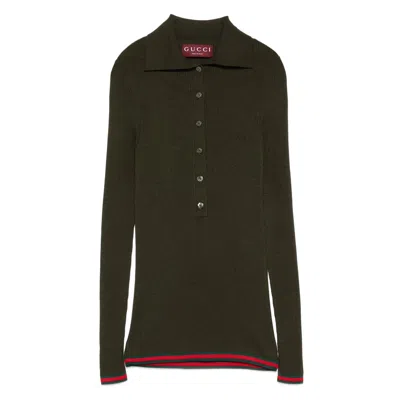 Gucci Green Tops - Polo Tops Women