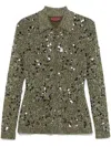 Gucci Cardigan Polo In Viscose And Tweed Blend