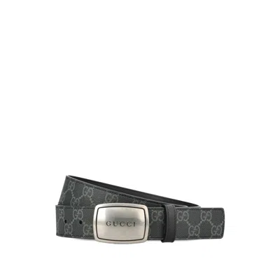 Gucci Logo Buckle Belt In Orange