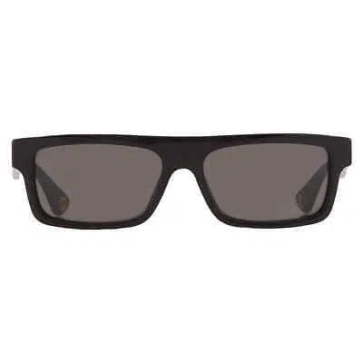 Pre-owned Gucci Grey Browline Men's Sunglasses Gg1616s 001 57 Gg1616s 001 57 In Gray